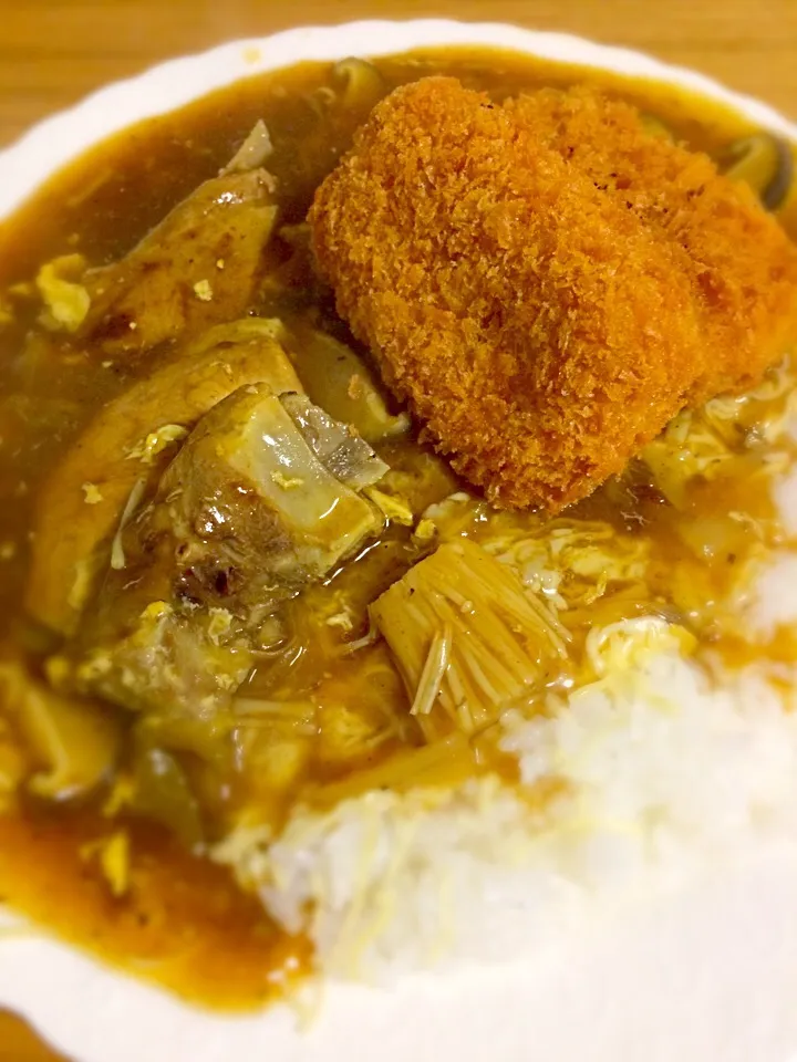 スペアリブ煮リメイク！ちょっと中華風？カレーライス|さらば広島の長きまつげ(東京なう)さん