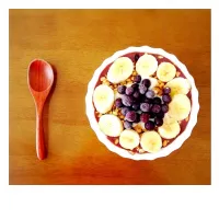 Acai bowl for lunch🍴|Kanakoさん