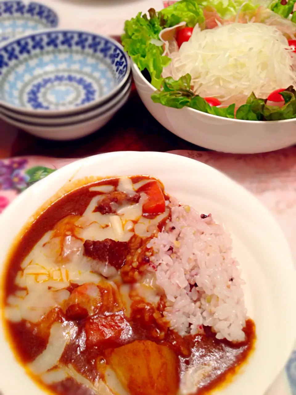 今日の晩御飯(๑´ڡ`๑)|ちゃたままさん