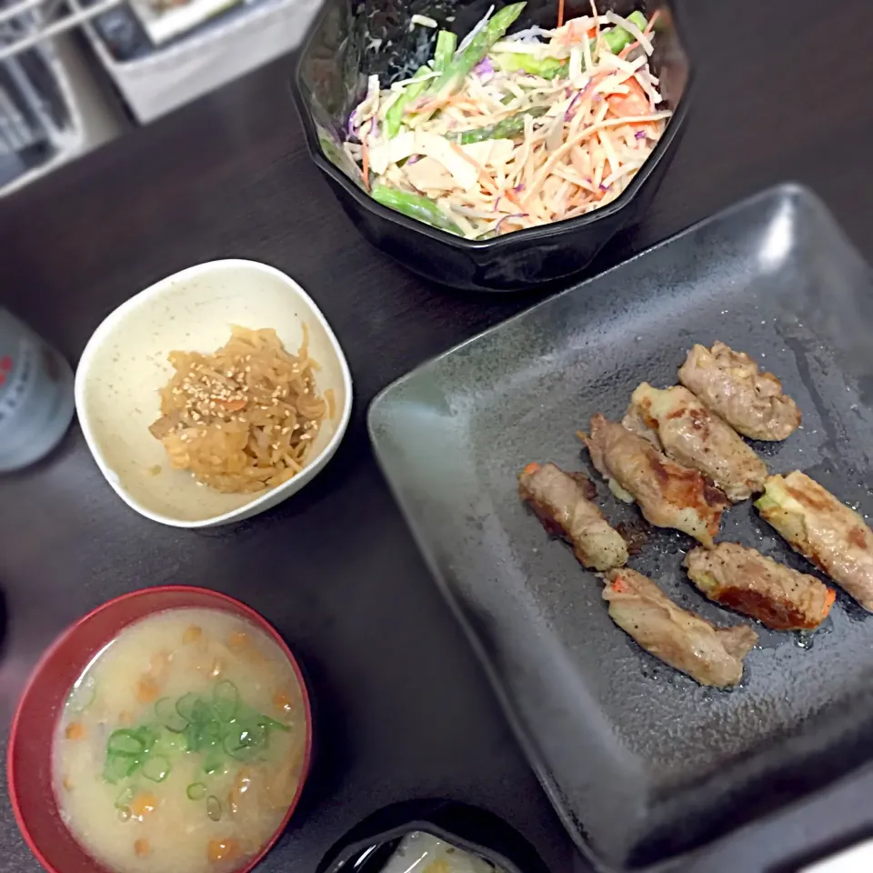 Snapdishの料理写真:明日のお弁当定食|たまごんさん