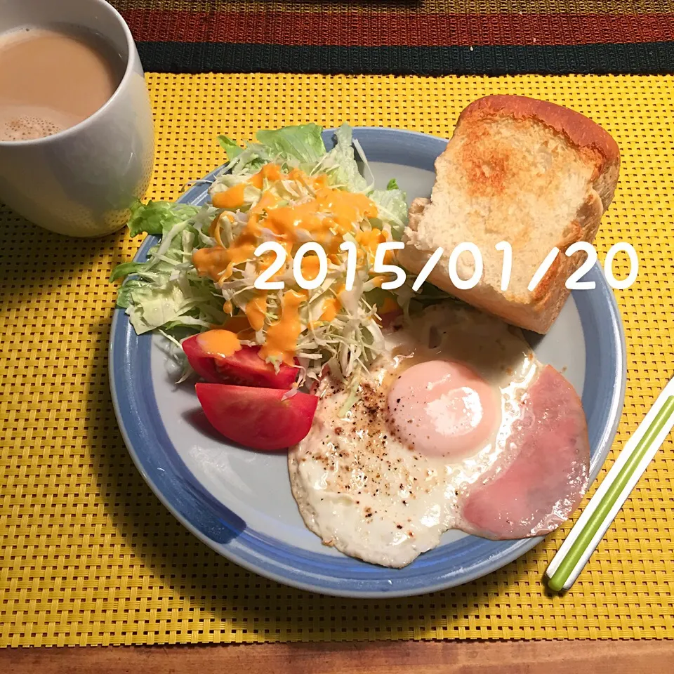 朝ごはん 2015・1・20|ローゼルさん