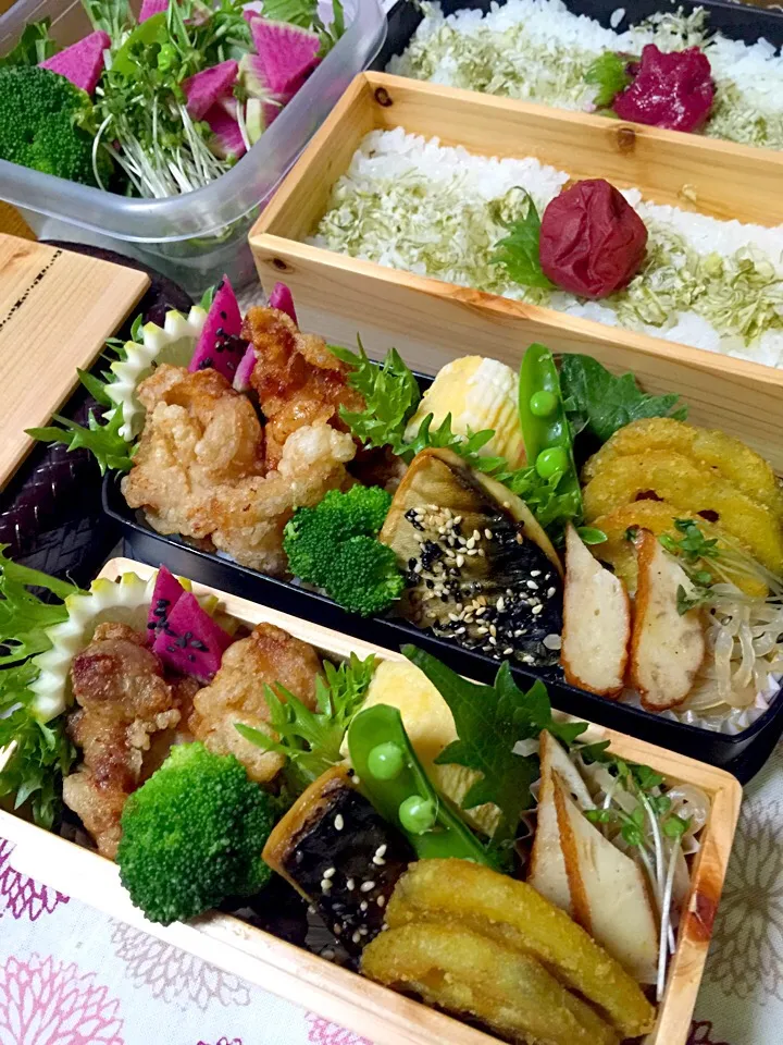 Snapdishの料理写真:水曜日のお弁当💕|Mayumi Konishiさん