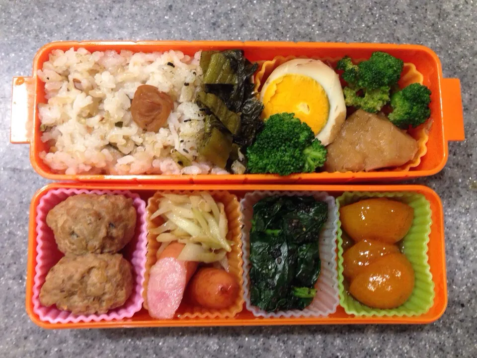 Snapdishの料理写真:今日のお弁当（2015.01.21）|herbalkidsさん