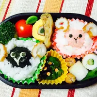 Snapdishの料理写真:2015ひつじ干支弁当|tomapiさん