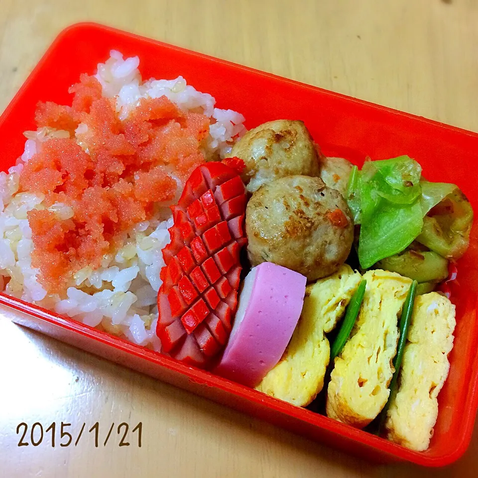 Snapdishの料理写真:お弁当 2015/01/21|たまこっこさん