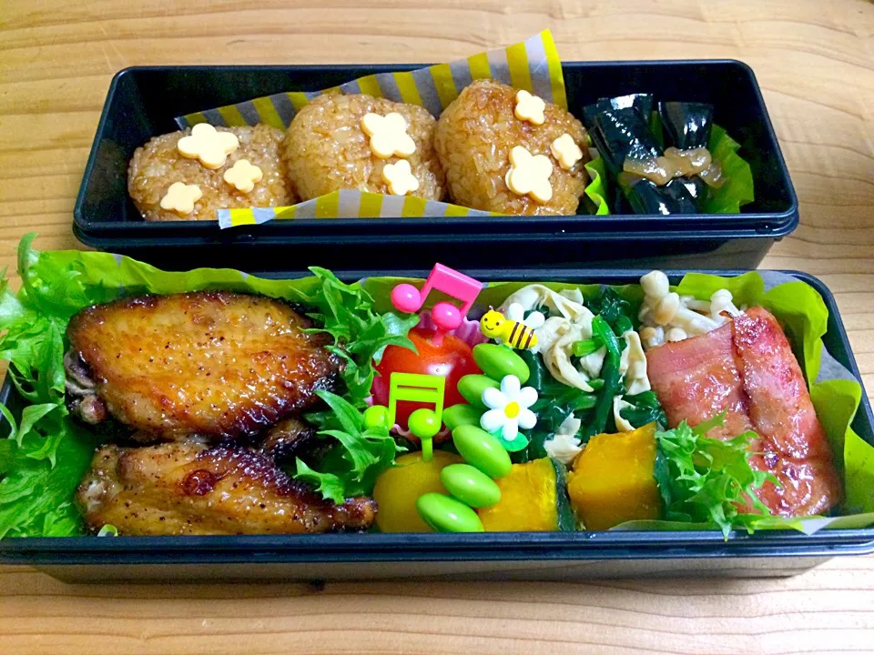 パパと息子くんお弁当♪|たるとさん