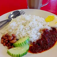 Snapdishの料理写真:nasi lemak|Haida Subakirさん