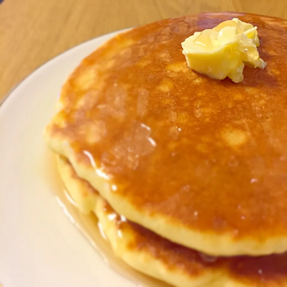 Snapdishの料理写真:餅入りパンケーキ|amiさん