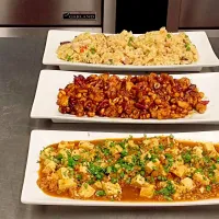 kung pao chicken fried rice and mao pao|sheree smithさん