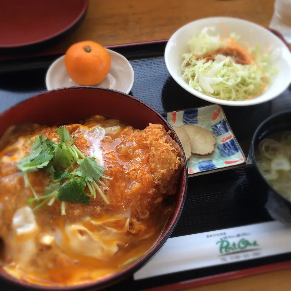 桃豚カツ丼|そらまめさん