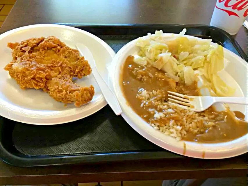 #Box lunch/Deli #Lunchbox Fried Pork  Chops #Main dish ❤ #Rice and Southern Gravy #Side dish 😆 Southern Cabbage #Vegetable South of Soul #Cafeteria/Canteen #Lun|Alisha GodsglamGirl Matthewsさん