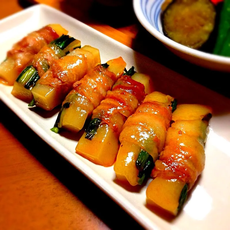 ともさんの料理 餅の豚肉巻き♪|＊みお＊さん