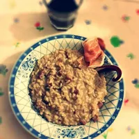 Snapdishの料理写真:Risotto radicchio e speck|Alessandroさん