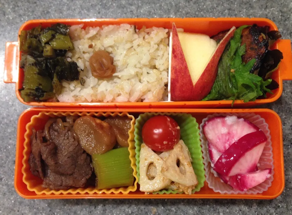 Snapdishの料理写真:お弁当（2015.01.22）|herbalkidsさん