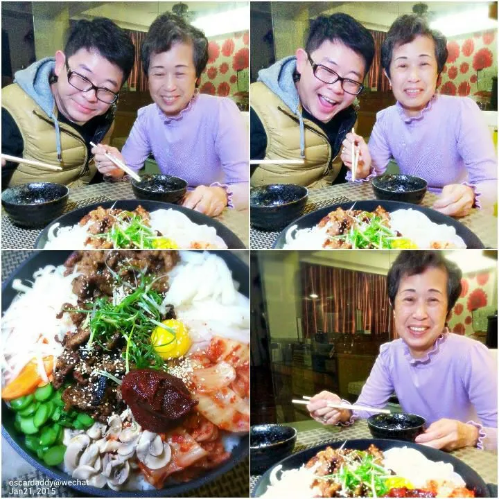 Snapdishの料理写真:Look, Mom and little bro. enjoy my dishes tonight.|Gavin Wong (香港の人々)さん