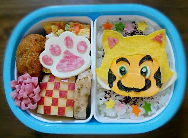 ﾆｬﾆｬﾆｬ！ネコマリオ弁当|國澤志保子さん