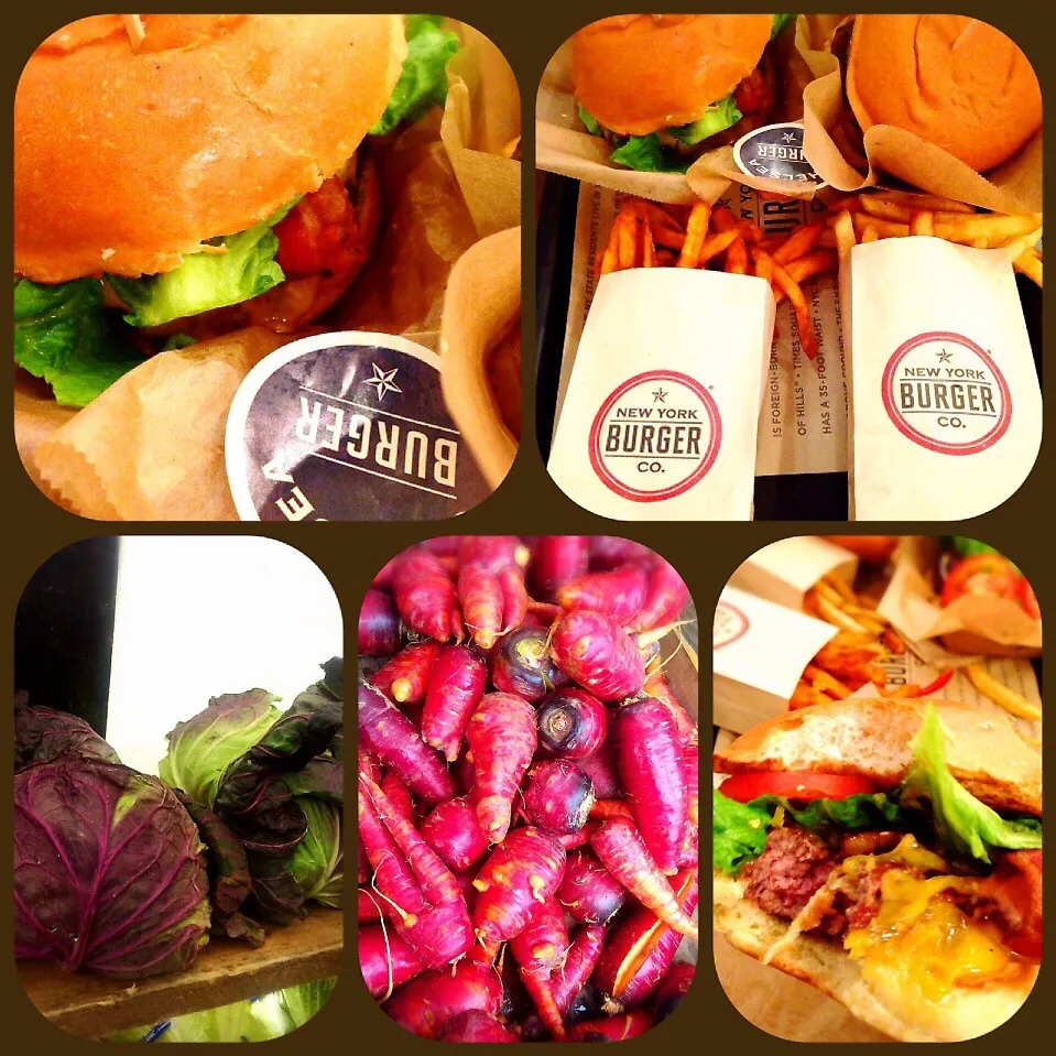 Farmers market & burger lunch|erisさん