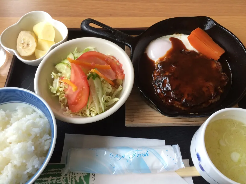 ハンバーグランチ|そらまめさん