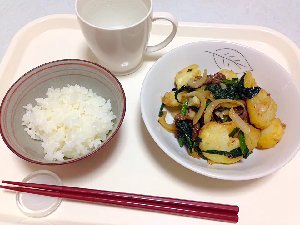 牛肉とほうれん草の炒め物|Kさん