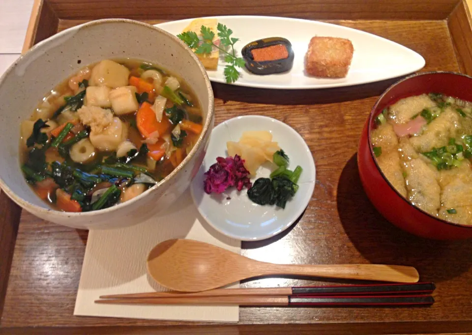 加賀麩あんかけ丼ランチ|chouchouさん