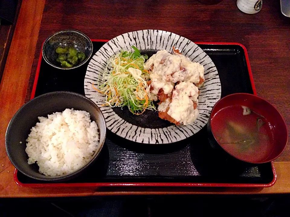 チキン南蛮定食|ハギーさん