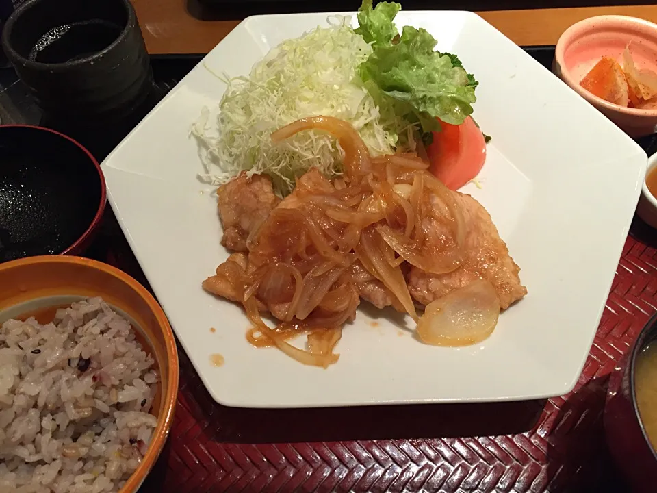 生姜焼き定食|Nao K. Tさん