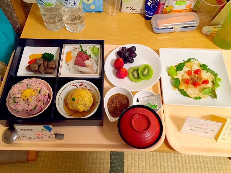 Snapdishの料理写真:出産祝い膳|hirotanさん