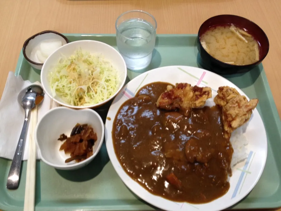 唐揚げカレー（大盛り|おっちさん