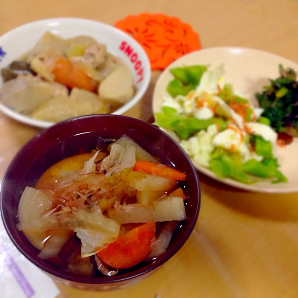 晩ご飯🌙お雑煮|かわちさん