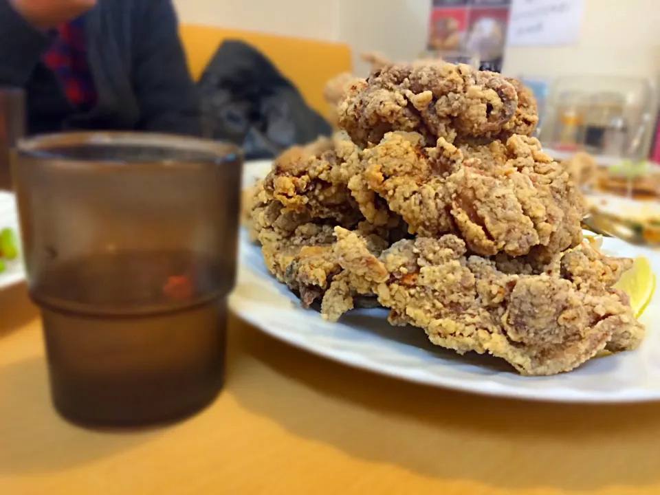 ピラミッドですか？おっきな鳥唐揚げ♪|Zenpuku Katsueさん