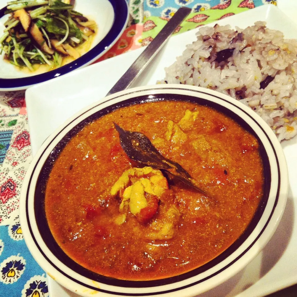 トマトチキンカレー|レイさん