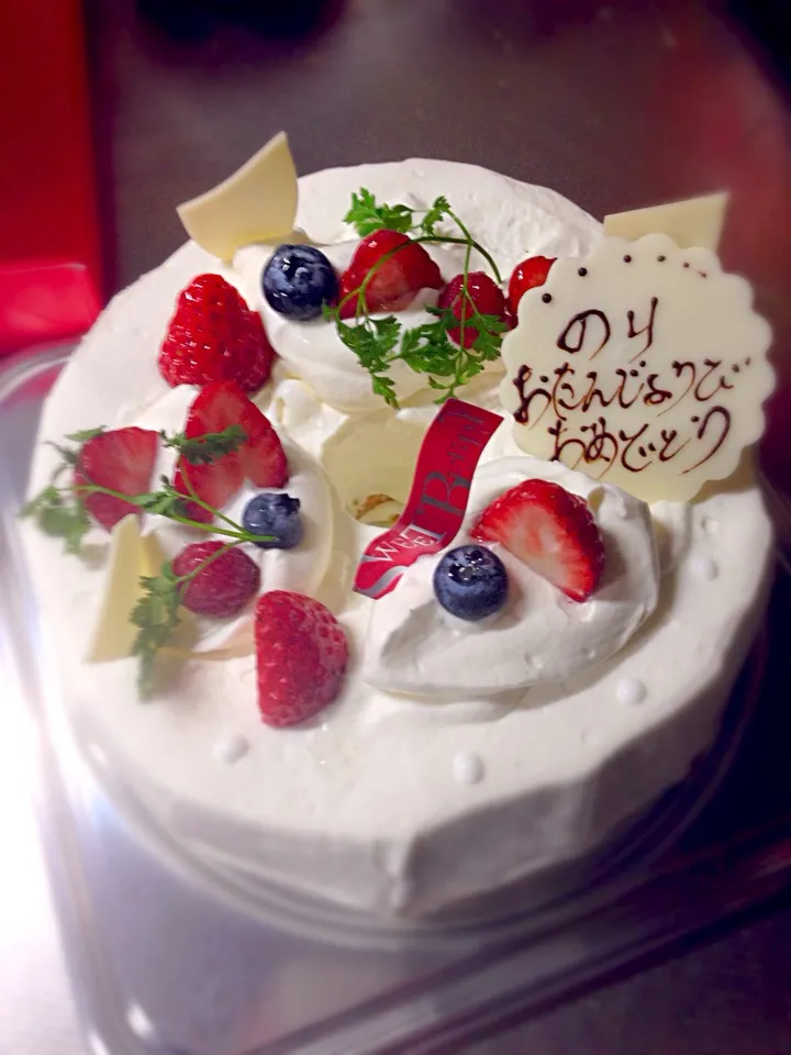 誕生日ケーキ ʢ•ꇵ͡•ʡ✩⃛|rino8418さん