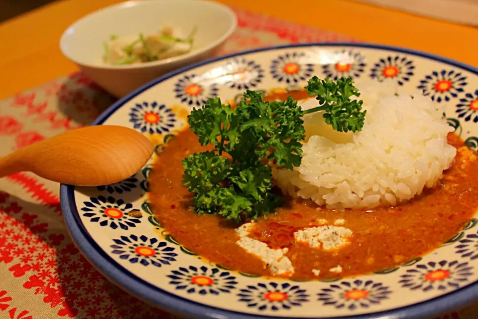 プーパッポン風カレー|ちびめがさん