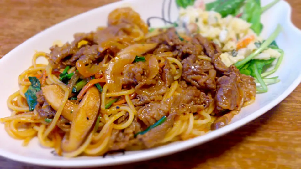 牛肉とほうれん草のトマトソース|プチテンよすさん