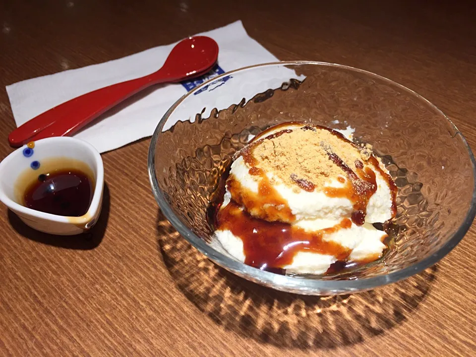 Tofu pudding with caramel sauce|jaszminnyさん