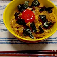 Snapdishの料理写真:醤油漬け玉の親子丼|Ayako  Hosakaさん