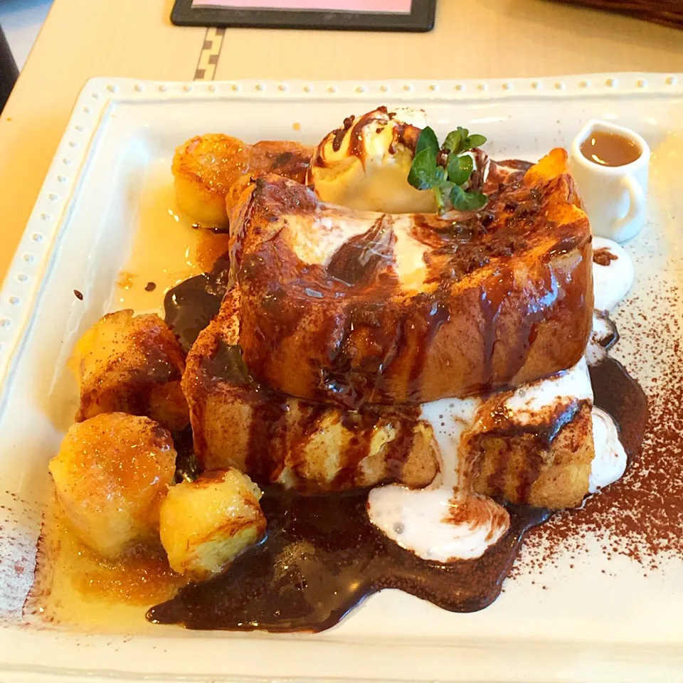 Chocobanana frenchtoast|Imeeさん