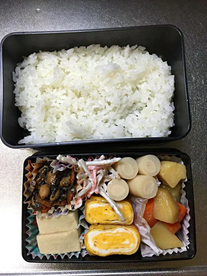 Snapdishの料理写真:簡単お弁当     1月22日|Keiko.Kさん