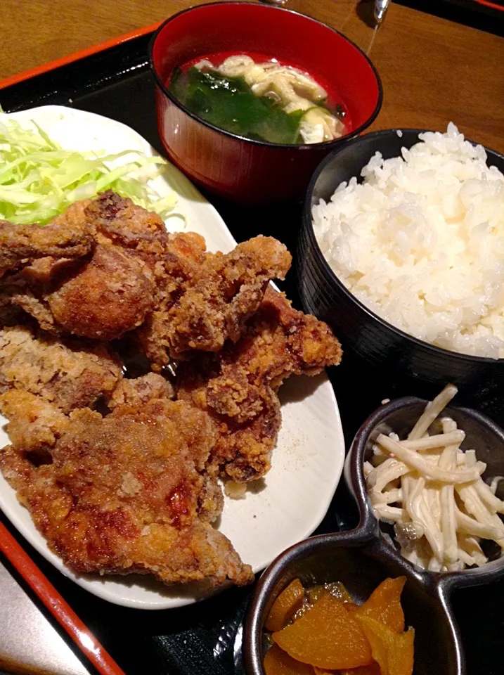 はかた一番どりの竜田揚げ定食@酉の壱 浦和店（浦和）|Kazuya Miyukiさん