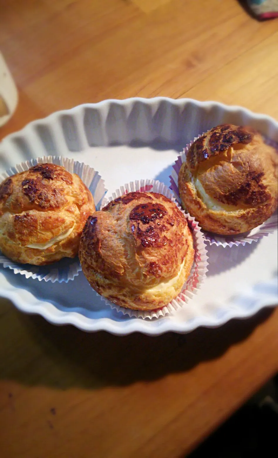 シュークリーム 焼き上がりました！|Masami Yasudaさん