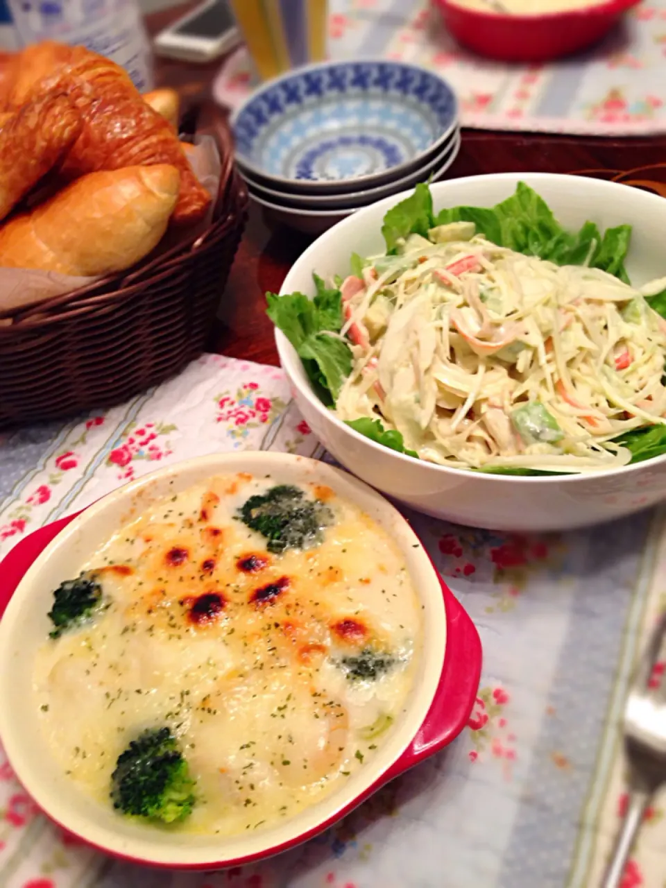 Snapdishの料理写真:今日の晩御飯(๑´ڡ`๑)|ちゃたままさん