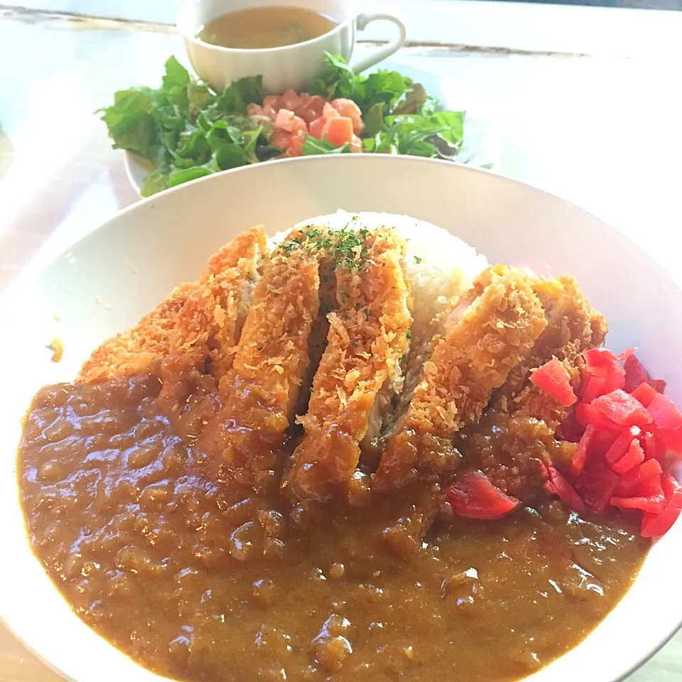 チキンカツカレーランチ|yさん