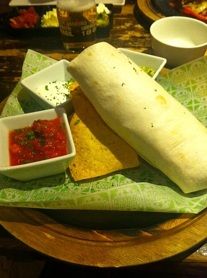 5 bean vegetarian burrito|🍓Jolejo🍓さん