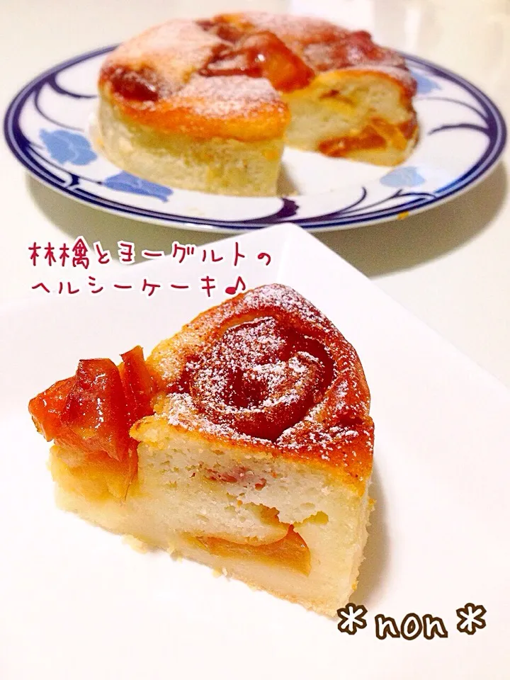 R*mamaさんの卵不使用.混ぜるだけ♡林檎とヨーグルトのヘルシーケーキ♪
ミキサーや水切りも無し♪材料揃えたら泡立て器で混ぜるだけの簡単ケーキ♡|nonさん