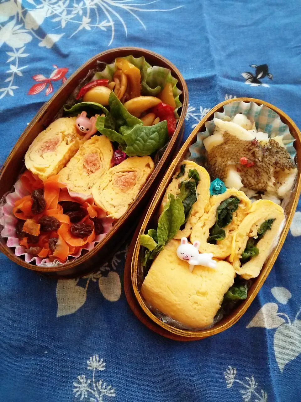 Snapdishの料理写真:玉子焼きお弁当～～ ヽ(´▽｀)/|ゆず( ˘ ³˘)♥さん