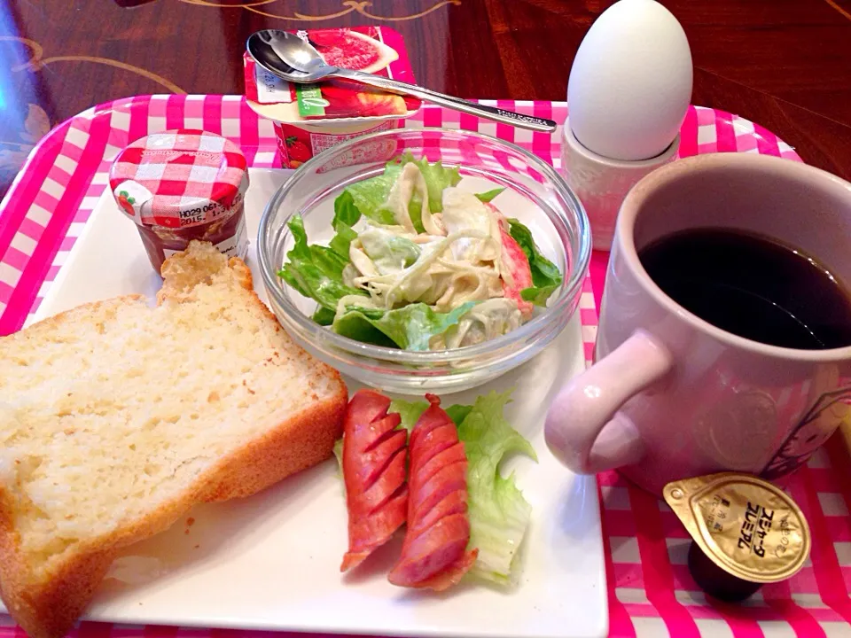 今日の朝御飯(๑´ڡ`๑)|ちゃたままさん