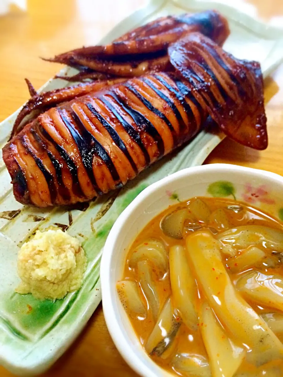 屋台風イカ焼き 手作り塩辛|ガク魁‼︎男飯さん