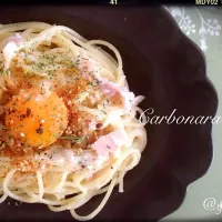 Snapdishの料理写真:Hajimeさんの料理 ドリップヨーグルトで作るクリームパスタ