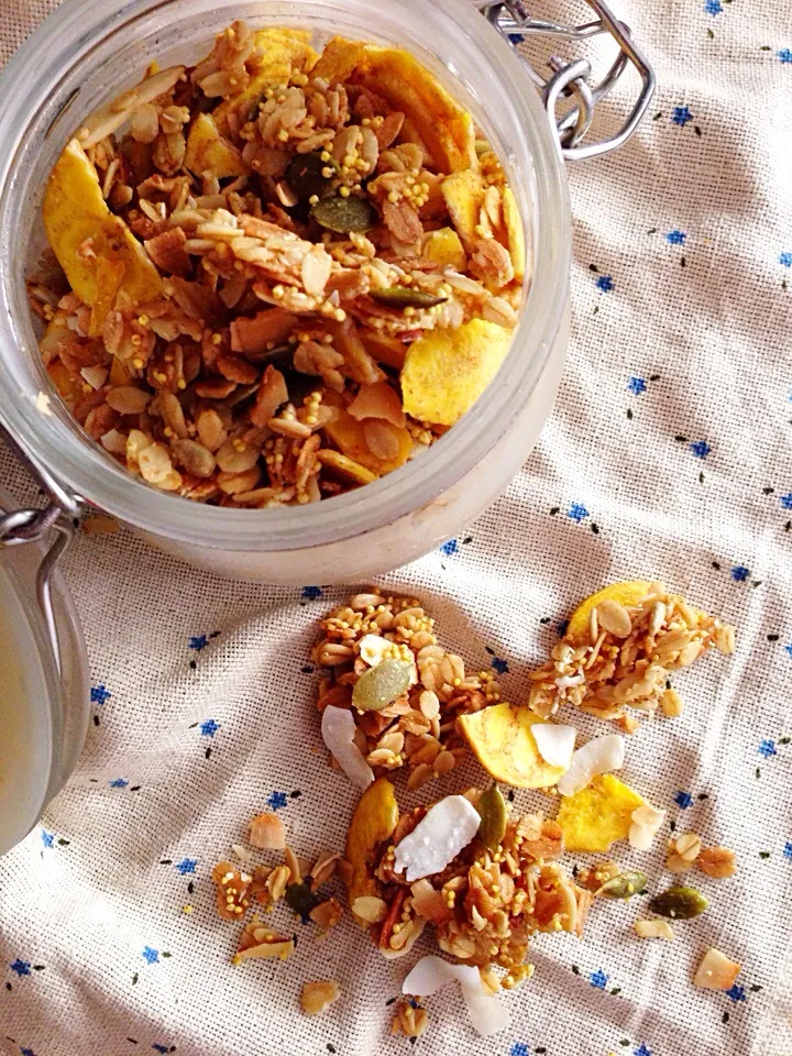 Chunky tropical millet granola|coxiella24さん