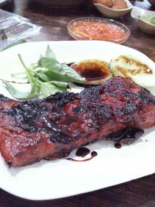 Snapdishの料理写真:Patin Merah Bakar|Daisy Sahertianさん